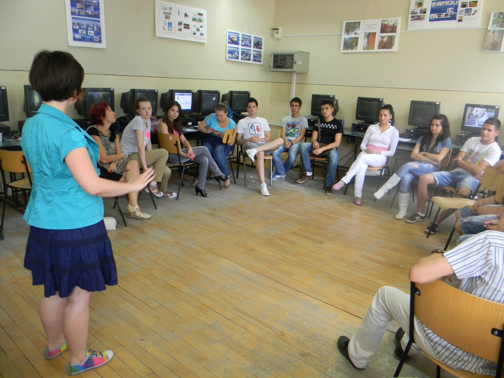 La atelierul despre viitor și carieră La atelierul despre viitor și carieră